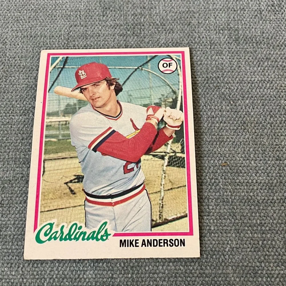 1978 Topps St. Louis Cardinals Baseball Card Trading Card
